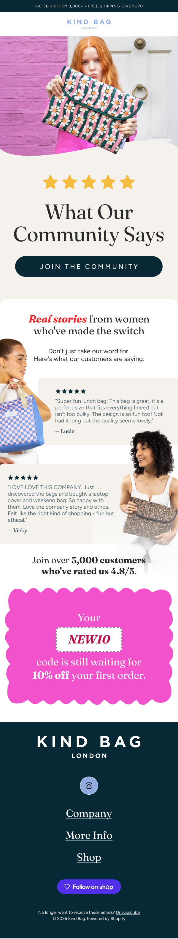 Kind Bag, Fashion Accessories