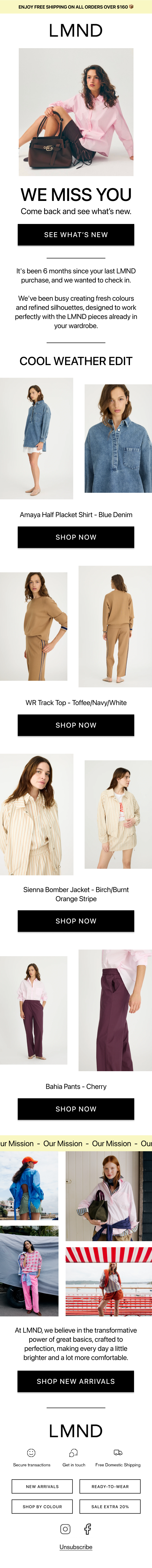 LMND, Fashion & Apparel